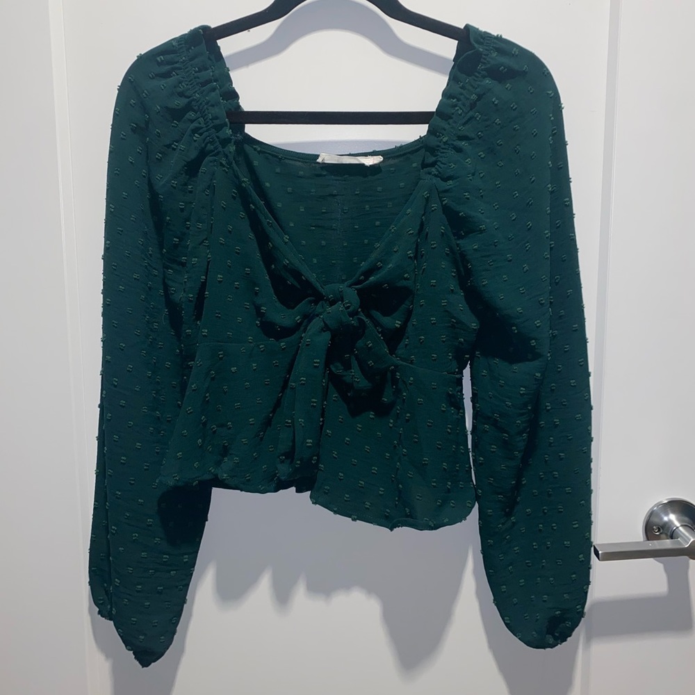 Emerald Green Blouse